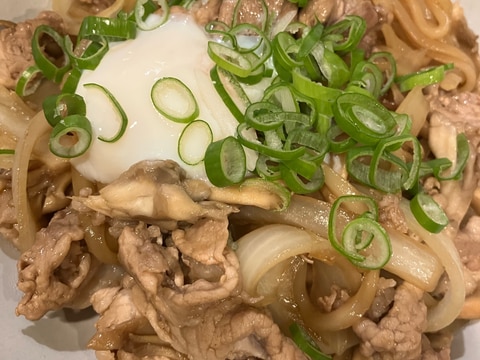 甘辛焼きうどん